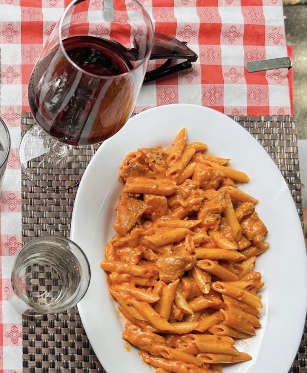 Alba's pasta dishes